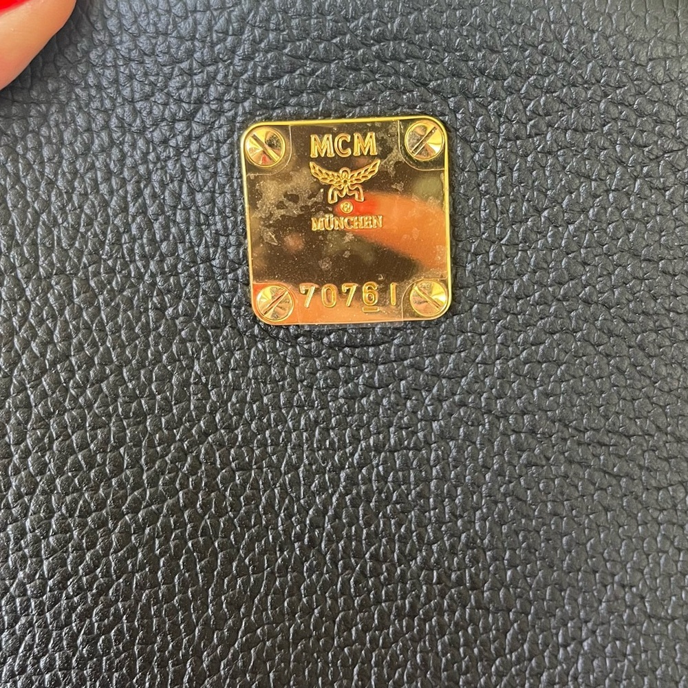 MCM Black and Tan Backpack - Picture 11 of 12